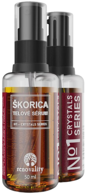 Renovality N°1 Crystal Series Skořice tělové sérum