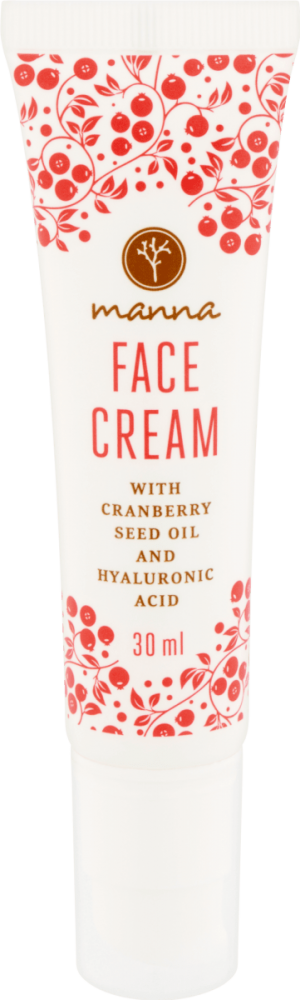 manna Face Cream With Cranberry Seed Oil And Hyaluronic Acid