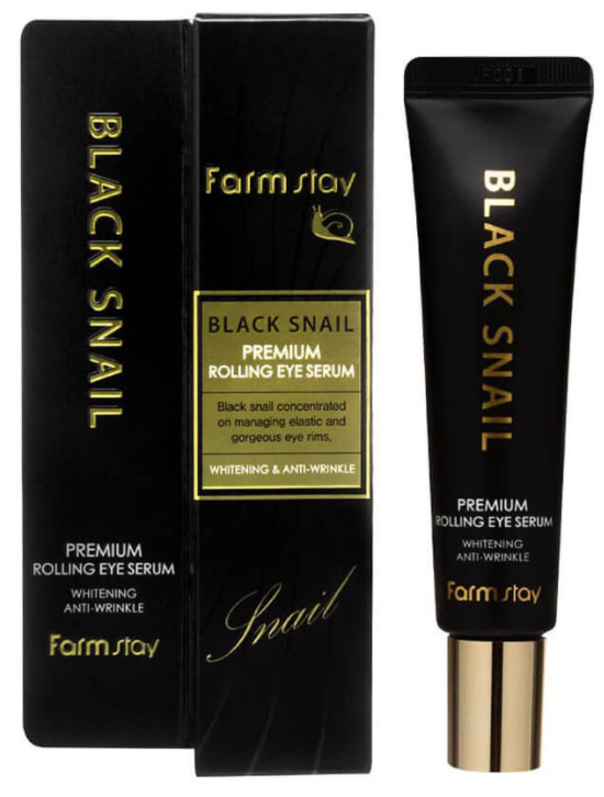 Farm Stay Black Snail Premium Rolling Eye Serum