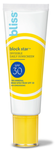 bliss Block Star Invisible Daily Sunscreen SPF 30