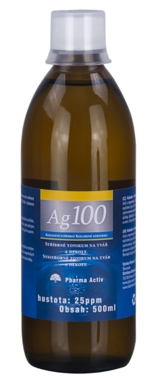 Pharma Activ Ag 100 Koloidní stříbro tonikum na obličej a dekolt