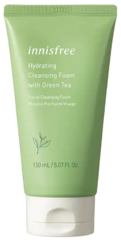 Innisfree Hydrating Cleansing Foam With Green Tea
