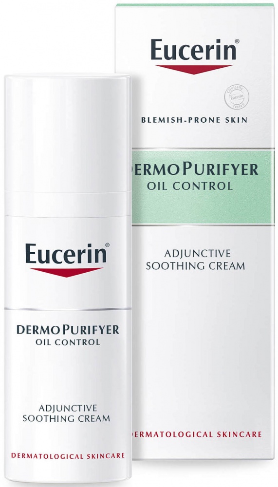 Eucerin Dermopure zklidňující krém na pleť se sklonem k akné