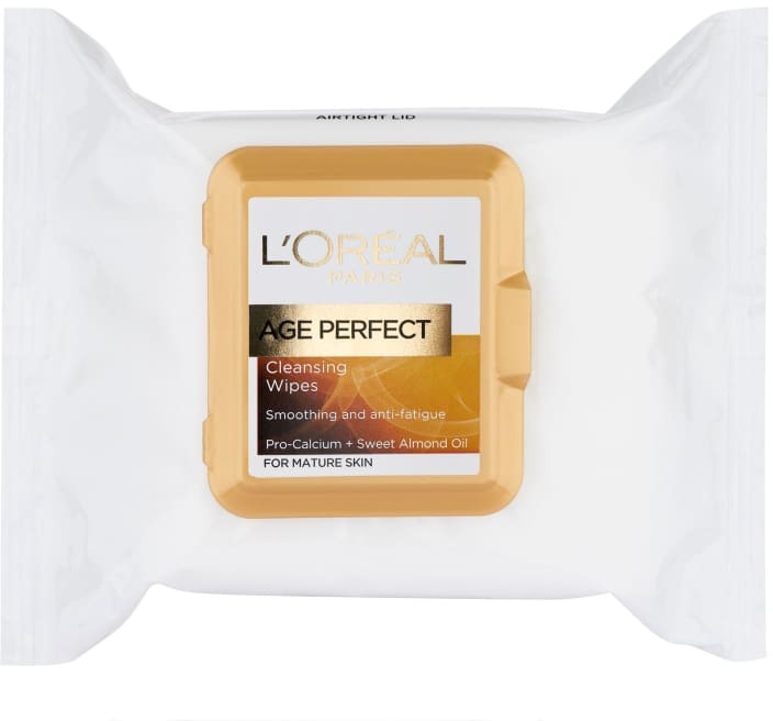 L'Oréal Paris Dermo-Expertise Age Perfect Smoothing Cleansing Wipes x25