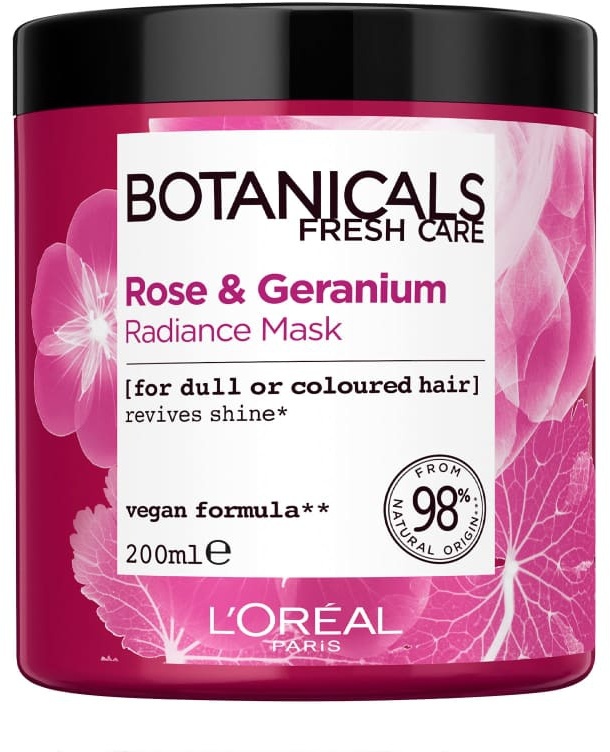 L'Oréal Paris Botanicals Rose & Geranium Coloured Hair Enhancing Vegan Hair Mask
