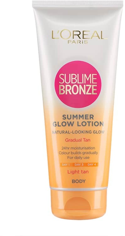 L'Oréal Paris Sublime Bronze Gradual Tan 24hr Moisturising Lotion
