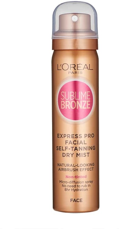 L'Oréal Paris Sublime Bronze Self-Tanning Dry Mist for Face
