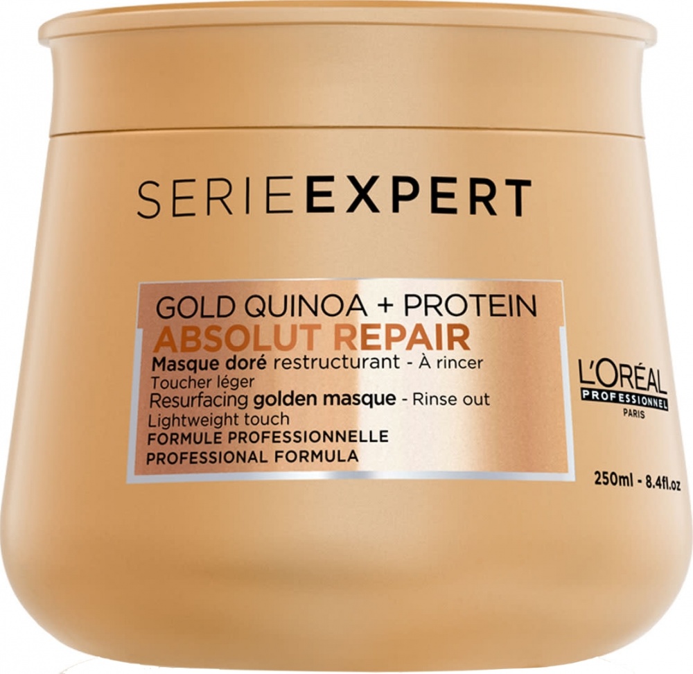 L'Oréal Professionnel Serie Expert Gold Quinoa + Protein Absolut Repair Masque
