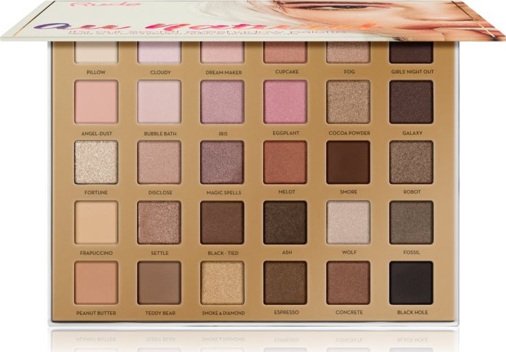 Rude Cosmetics Au Naturel 30 Eyeshadow Palette