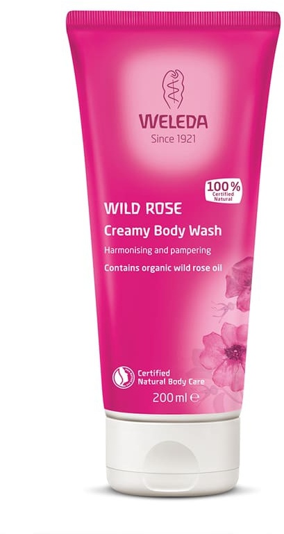 Weleda Wild Rose Creamy Body Wash
