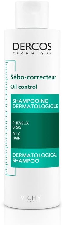 Vichy Dercos Oil Control Treatment Shampoo