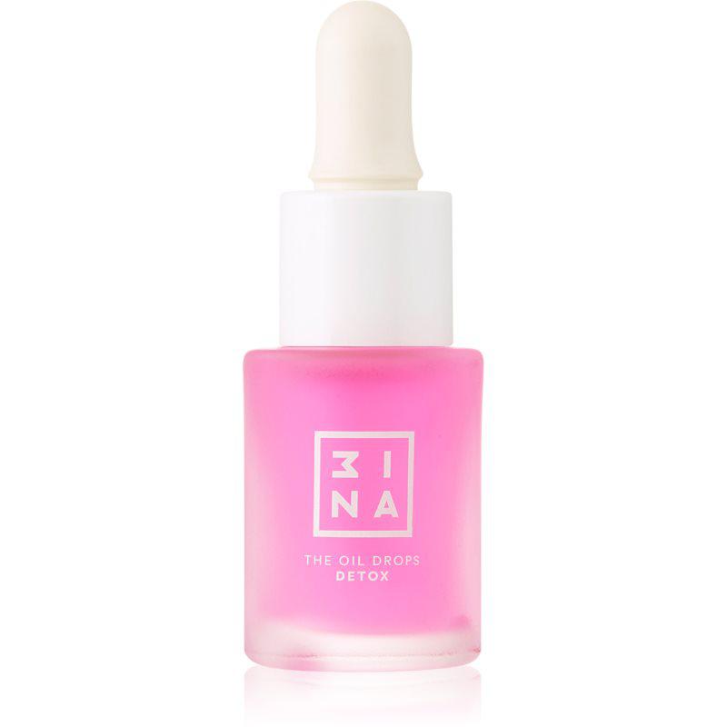 3INA Skincare The Oil Drops obnovující sérum na obličej Detox