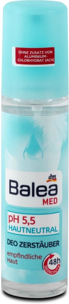 Balea MED Deodorant pro ciltivou pleť o pH 5,5