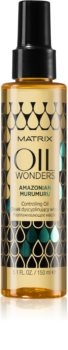 Matrix Oil Wonders Amazonian Murumuru vyživující olej pro lesk vlnitých a kudrnatých vlasů