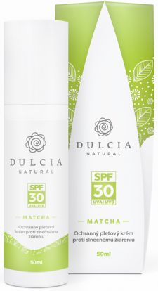 Dulce Pleťový krém s Matcha SPF30 50ml