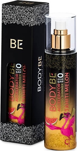 BodyBe Opalovací voda SPF 0 Tahiti Melon