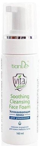 TianDe Zklidňující čistící pěna Vita Derm