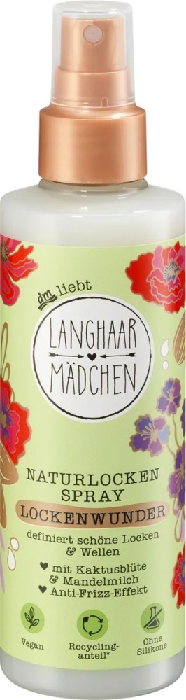 Langhaarmädchen Sprej na kudrny Locken Wunder