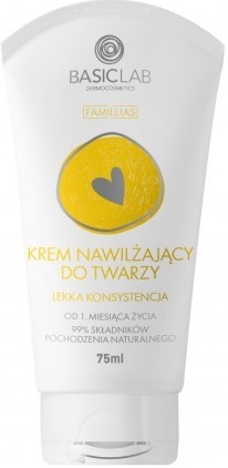 Basiclab Hydratační pleťový krém se svěží lehkou konzistencí