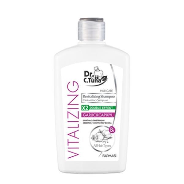 Dr. C. Tuna VITALIZING Regenerační šampon na vlasy s česnekem a capixylem