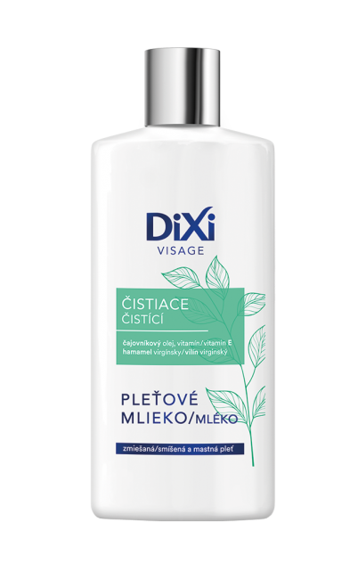 Dixi Čistící pleťové mléko s čajovníkem