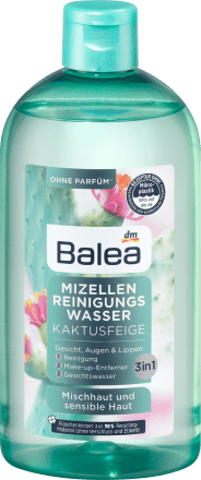 Balea Micelární čistící pleťová voda 3v1 s opuncí