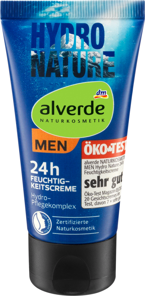 Alverde MEN Hydro Nature Hydratační pleťový krém pro muže