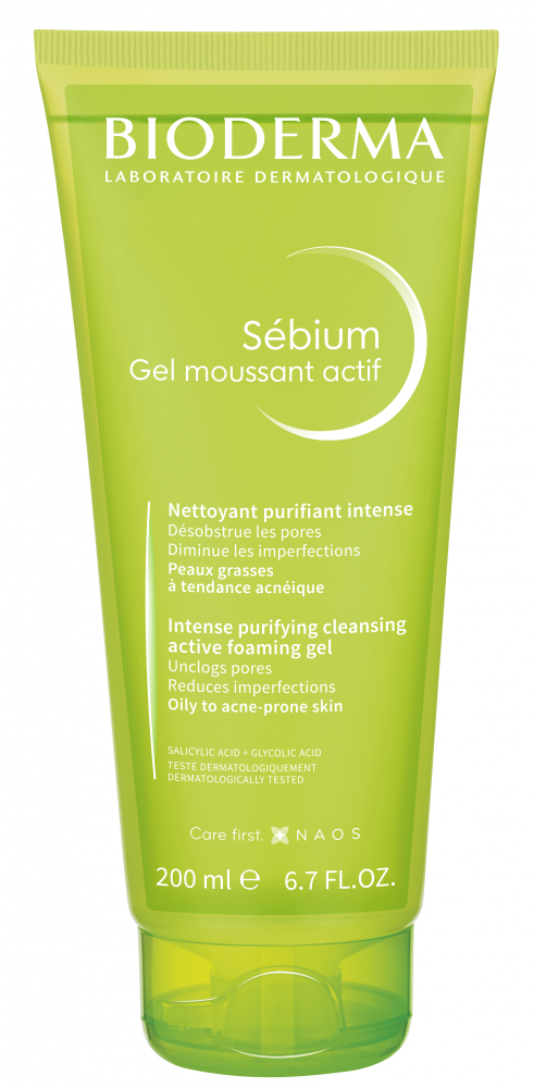 Bioderma Sébium Gel Moussant Actif čistící pěnivý gel