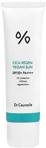 Dr. Ceuracle Cica Regen Vegan Sun Gel SPF50+ PA++++ opalovací krém na obličej