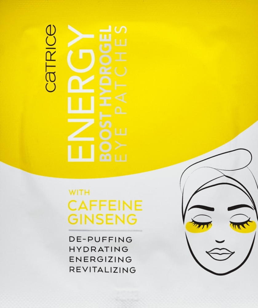 Catrice Energy Boost Hydrogel Hydrogelové polštářky pod oči
