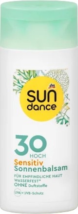 SUNDANCE Balzám na opalování Sensitiv SPF30