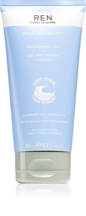REN Rosa Centifolia Cleansing Gel Osvěžující čistící gel pro všechny typy pleti