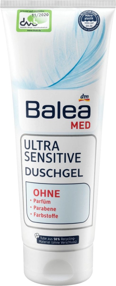 Balea MED Sprchový gel pro citlivou pokožku Ultra Sensitive