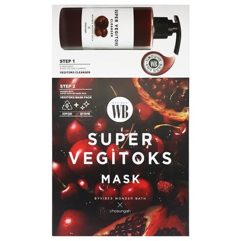 Chosungah By Vibes Wonder Bath Super Vegitoks Mask Red