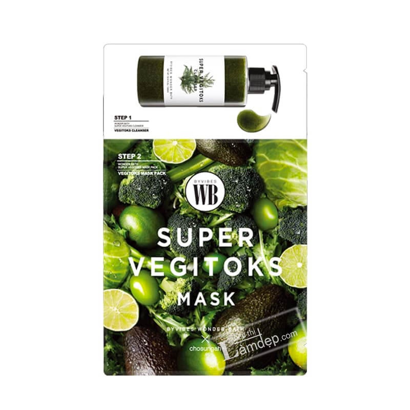 Chosungah By Vibes Wonder Bath Super Vegitoks Mask Green