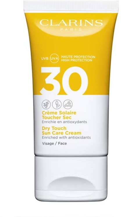 Clarins Dry Touch Sun Care Cream for Face SPF30
