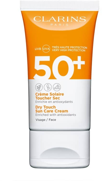 Clarins Dry Touch Sun Care Cream for Face SPF50+