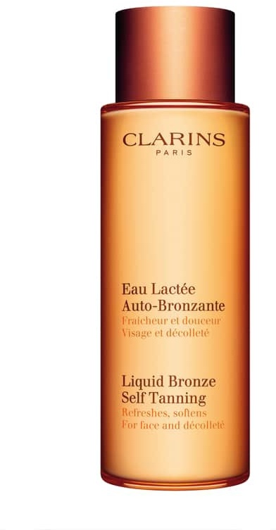 Clarins Liquid Bronze Self Tanning for Face and Décolleté