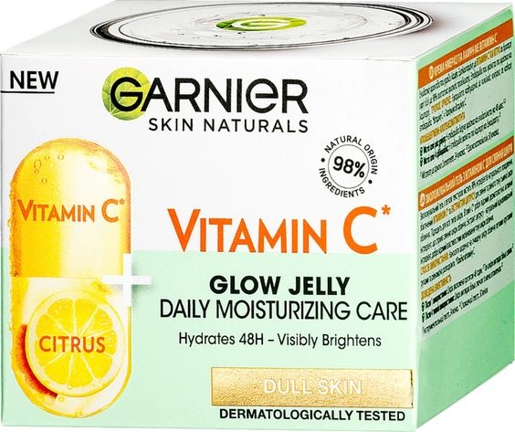 Garnier Skin Naturals Hydratační denní pleťový gel-krém Vitamin C Glow Jelly