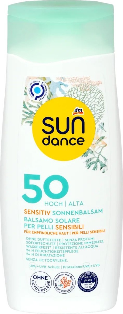 SUNDANCE Balzám na opalování Sensitiv SPF 50