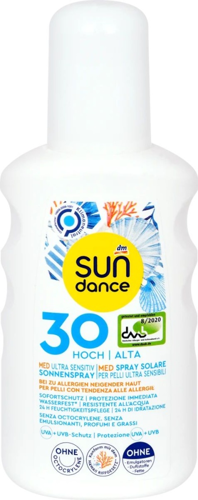 SUNDANCE Sprej na opalování Med Ultra Sensitive SPF 30