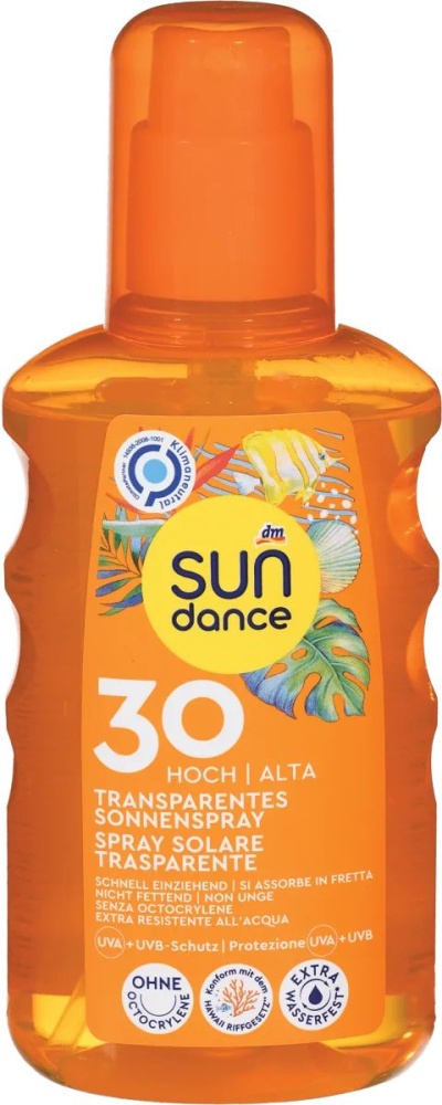 SUNDANCE Transparentní sprej na opalování SPF 30
