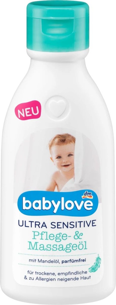 Babylove Pečující a masážní olej Ultra Sensitive