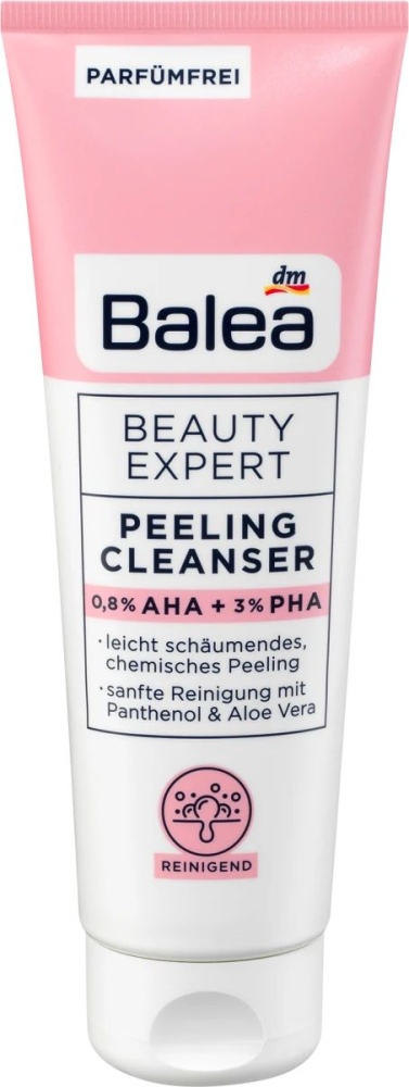 Balea Čistící pleťový peeling Beauty Expert s 0,8% AHA + 3% PHA
