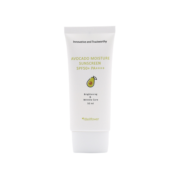 Bellflower Avocado Moisture Sunscreen Opalovací krém na obličej SPF50+ PA++++
