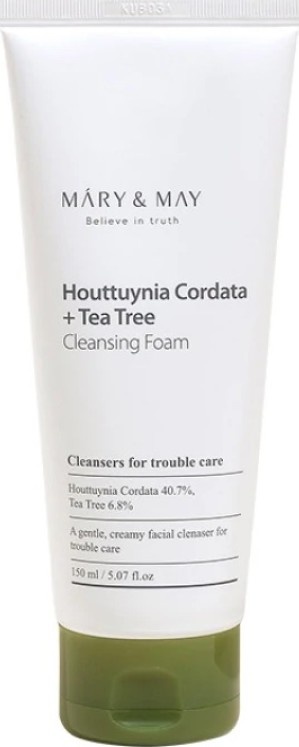 Mary & May Houttuynia Cordata + Tea Tree Cleansing Foam Čistící pěna