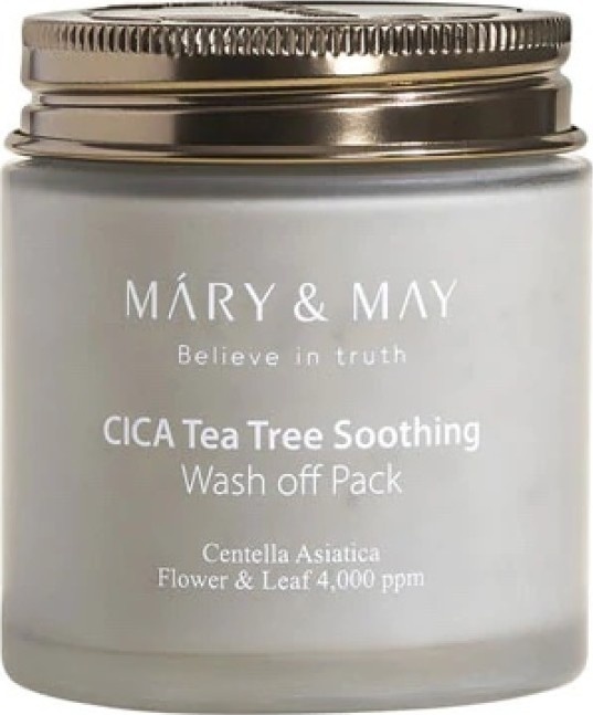 Mary & May CICA TeaTree Soothing Wash off Pack Jílová pleťová maska