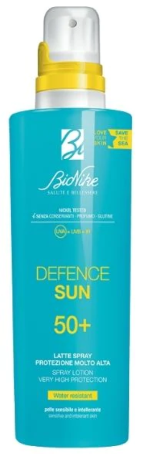 BioNike Defence Sun Latte Spray Opalovací krém ve spreji SPF50+