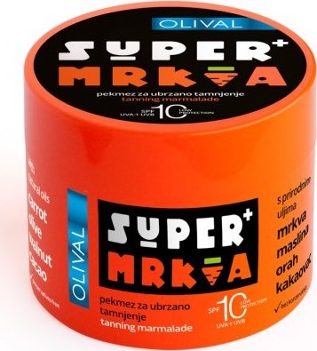 Olival Super Mrkev Jemně tónovaná marmeláda na opalování SPF10