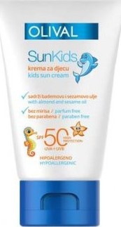 Olival Sun Kids Opalovací krém na obličej SPF50